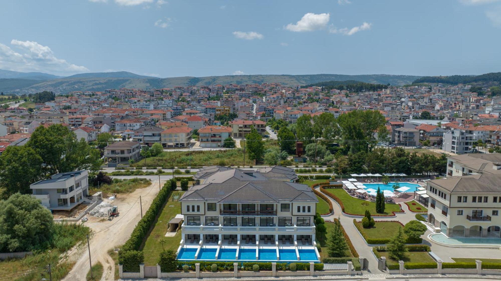 Hotel Du Lac Congress Center & Spa Ioannina Exterior photo Residential complex in Belgrade